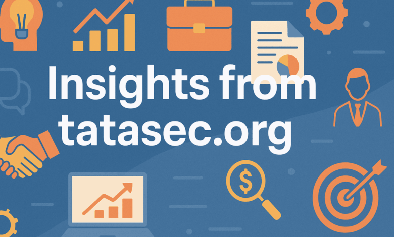 Insights from tatasec.org
