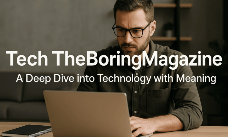 tech theboringmagazine