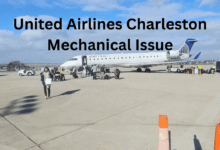 united airlines charleston mechanical issue