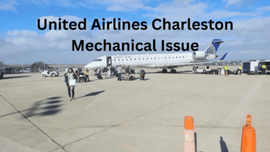 united airlines charleston mechanical issue